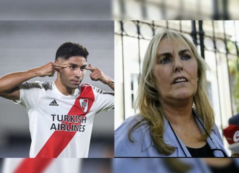 El jugador de la selección argentina, Gonzalo Montiel, acusa a la letrada de haber montado una operación con fines extorsivos en su contra.