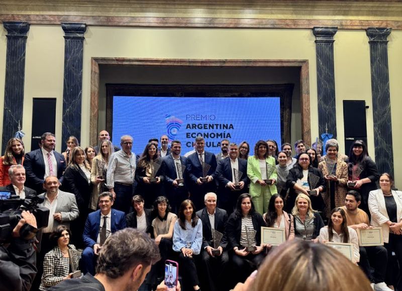 Fue en el marco del Premio Economía Circular Argentina, que reconoce a empresas, instituciones y gobiernos que implementan innovaciones sostenibles.