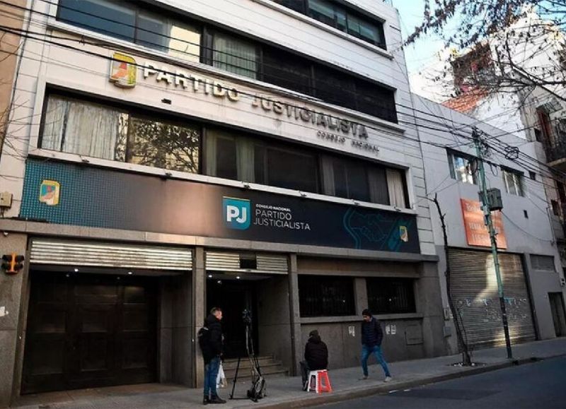 Sede nacional del Partido Justicialista (PJ).